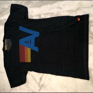 Aviator Nation TLO Logo Tee -charcoal -S